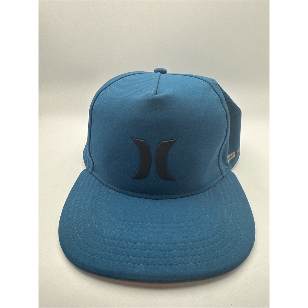 Hurley Youth Strapback Hat Teal/Orange  Adjustable  Logo Baseball Cap